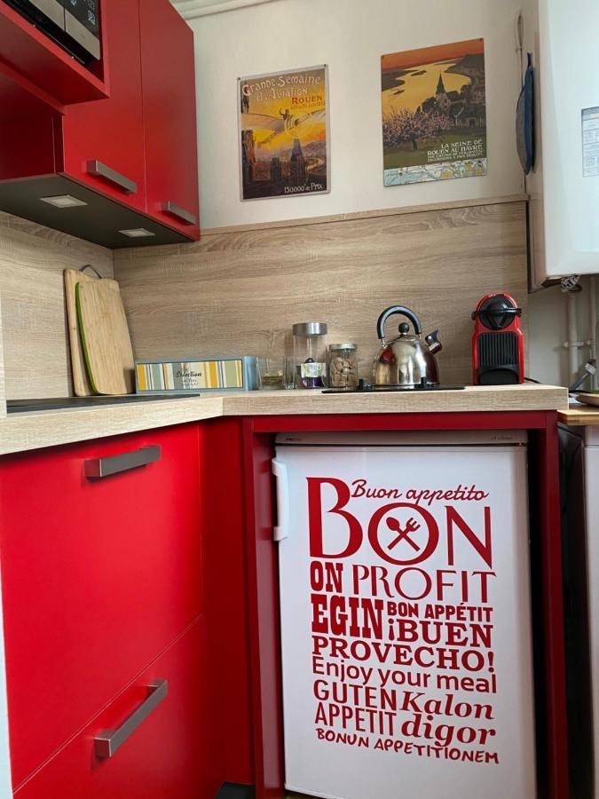 Le 4B - Le Vintage Apartment Rouen Bagian luar foto
